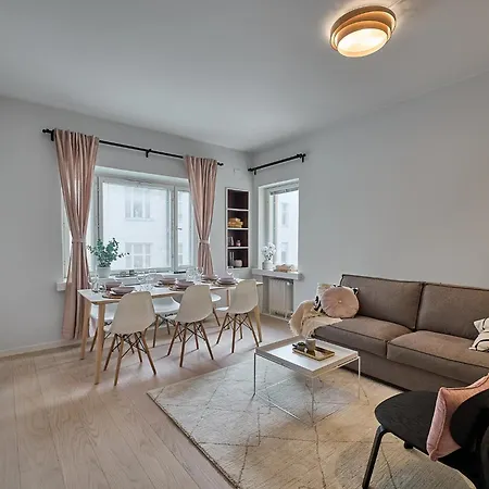Apartment Spacious Scandic In With Sauna *