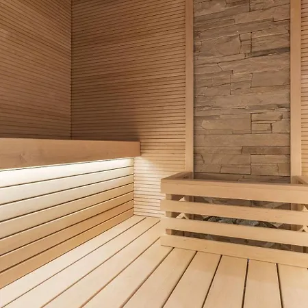 Spacious Scandic In With Sauna Appartement