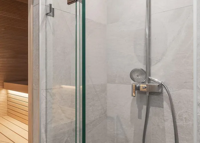 Appartement Spacious Scandic In With Sauna *